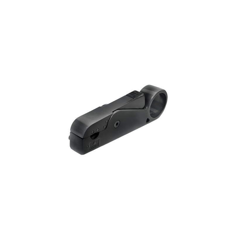 Herramienta Manual para Desforrar Cables tipo RG-8/U, con Ajuste de Posición de Navajas  para una Alta Precisión en el Corte, Según Sea el Diámetro del Cable