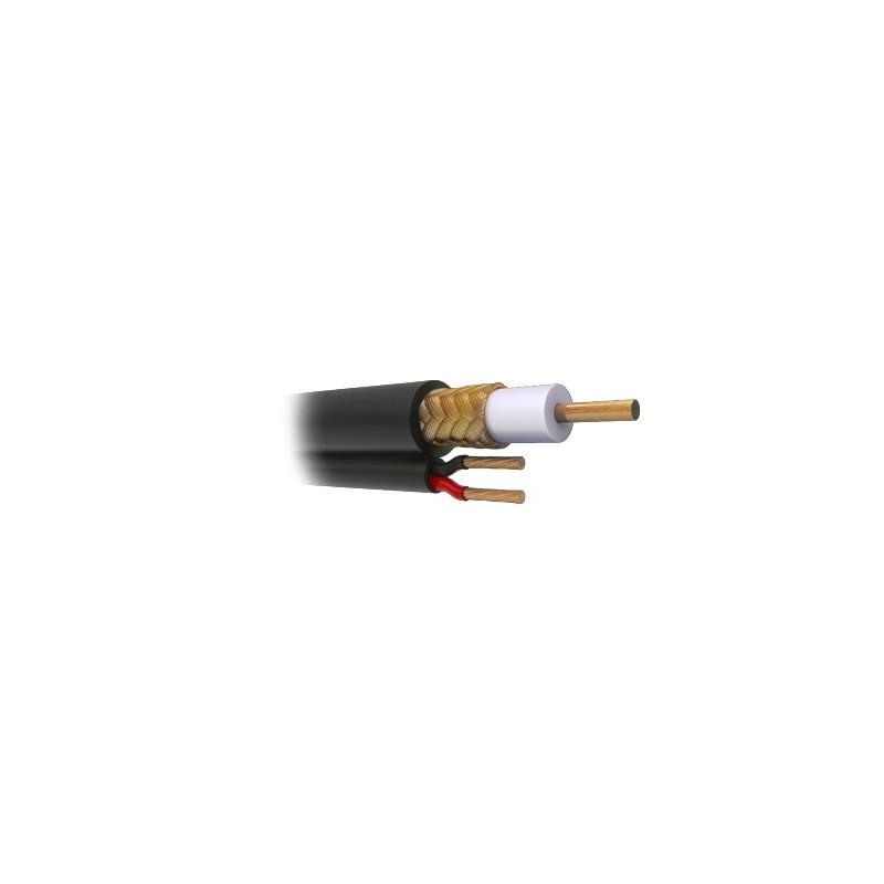 Bobina 305m Cable Coaxial RG59 Siamés VIAKON para HD | Precio México - Envío Inmediato | LM Soluciones