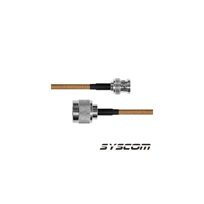 Cable RG-142/U 60cm BNC Macho a N Macho EPCOM