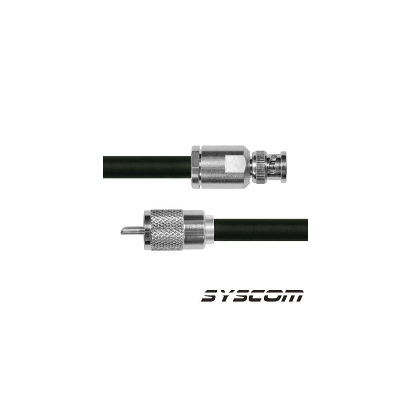 Cable Coaxial RG-214/U BNC a UHF 110cm EPCOM | Precio México - Envío Inmediato | LM Soluciones
