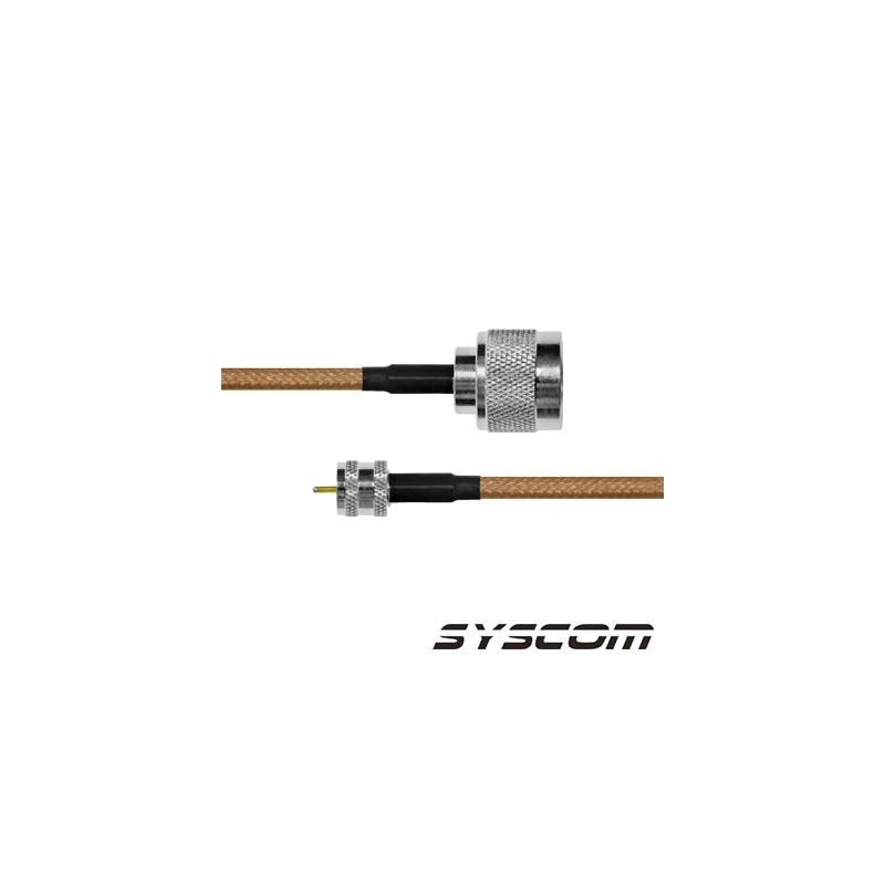 Cable RG142 N Macho / MINI UHF Macho EPCOM INDUSTRIAL