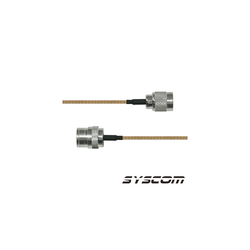 Cable RG142 N Hembra a TNC Macho Inverso EPCOM