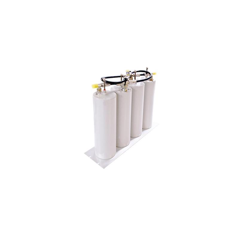 Duplexer Pasa Banda-Rechazo 370-430 MHz, 4 Cav. 3 MHz, 250W