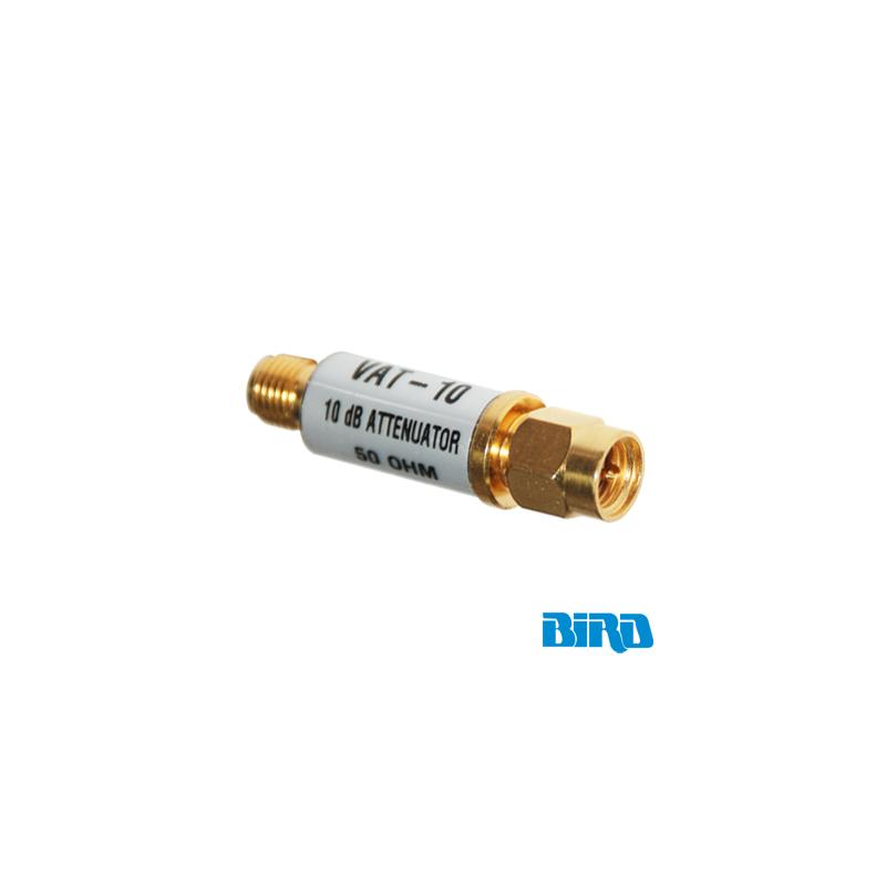 Atenuador en Línea de 10 dB, 1 W, Conectores SMA Macho-Hembra, CD-6 GHz.