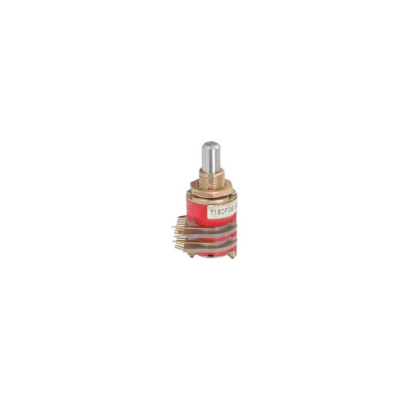 Interruptor rotatorio para Wattmetro Direccional Thrueline de Banda Ancha 4304A.