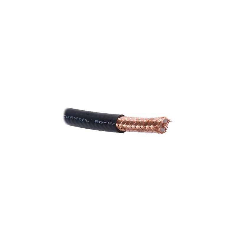 Cable Coaxial RG-8U Malla Trenzada Cobre 97% VIAKON | Precio México - Envío Inmediato | LM Soluciones