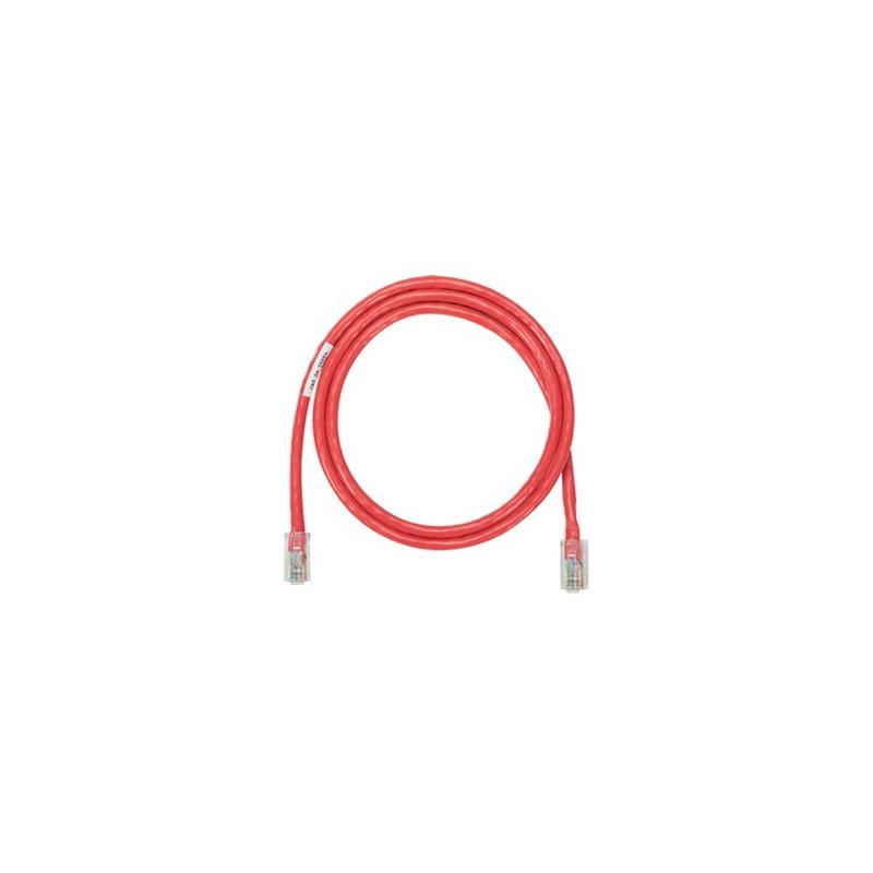 Cable Parcheo UTP Cat5e 1m Rojo PANDUIT | Precio México - Envío Inmediato | LM Soluciones