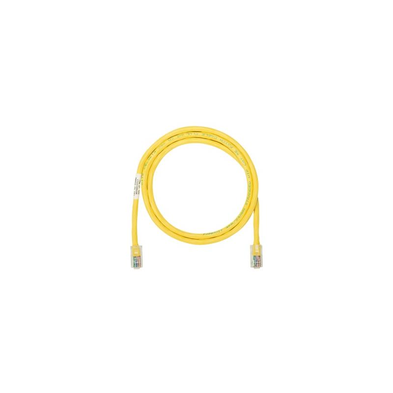Cable de Parcheo UTP Cat5e 1m Amarillo PANDUIT | Precio México - Envío Inmediato | LM Soluciones