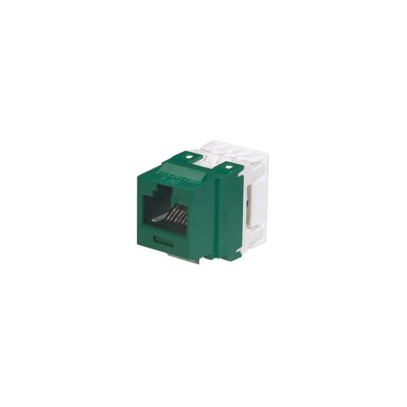 Conector Jack Keystone Panduit Cat 6 Verde | LM Soluciones