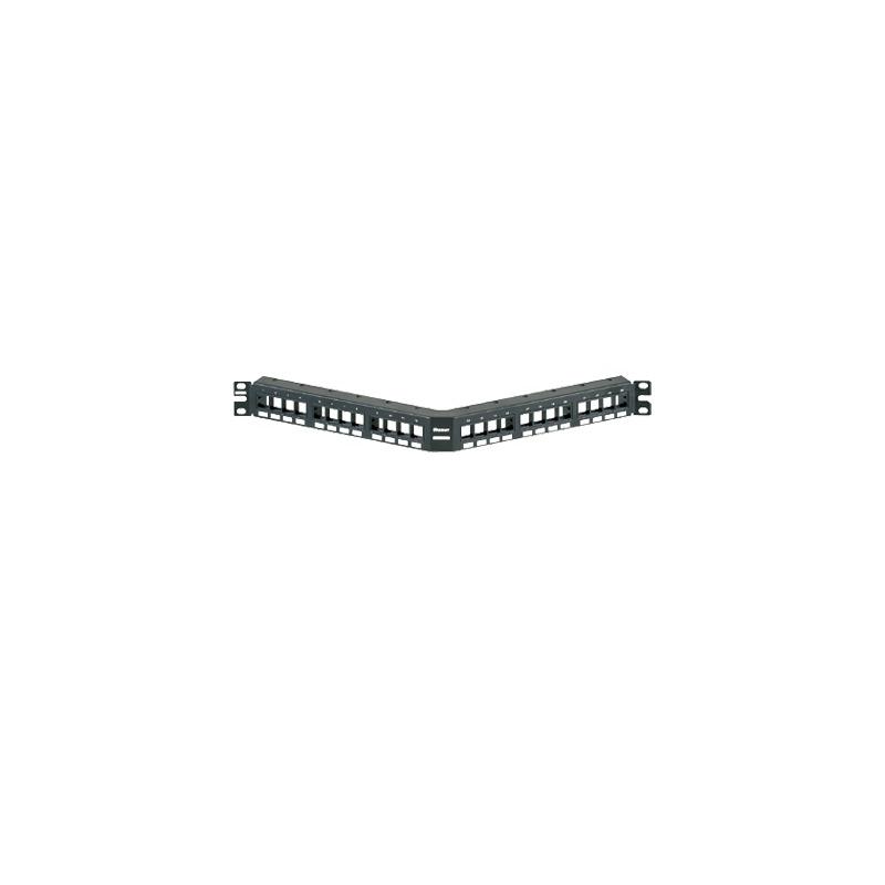 Patch Panel Modular Panduit 24 Puertos Angulado 1UR | Precio México - Envío Inmediato | LM Soluciones